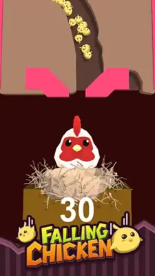 Falling chicken android App screenshot 3